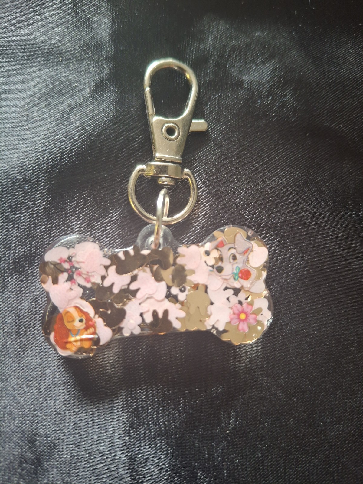 Resin Tag Dog La dama y el Vagabundo