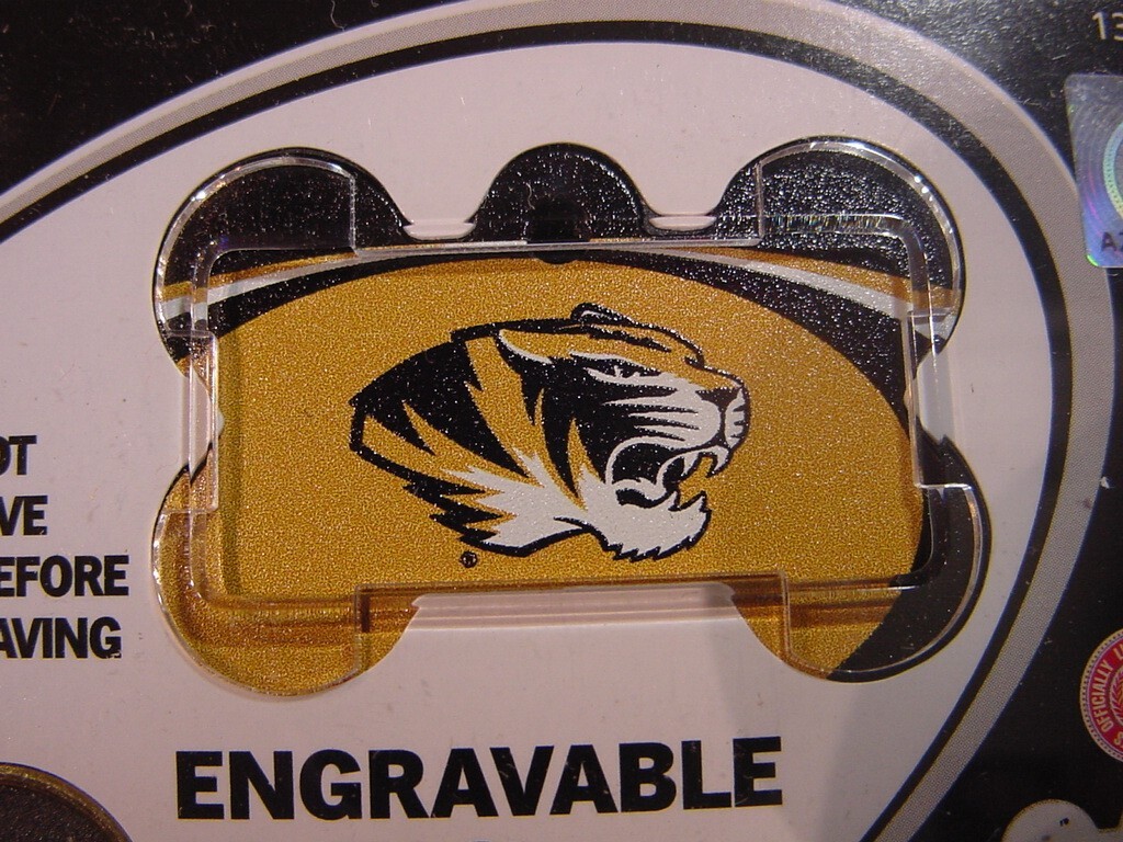 NEW – FIDO ENGRAVABLE PET I.D. TAG – MISSOURI TIGERS