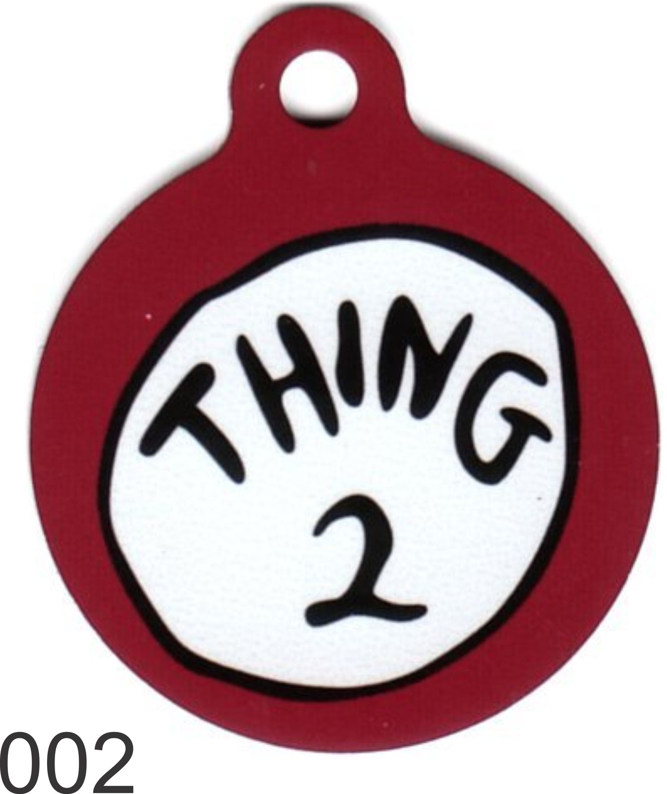 Cute Custom Personalized Pet ID tag for Dog and Cat Collars unique Tags Thing 2