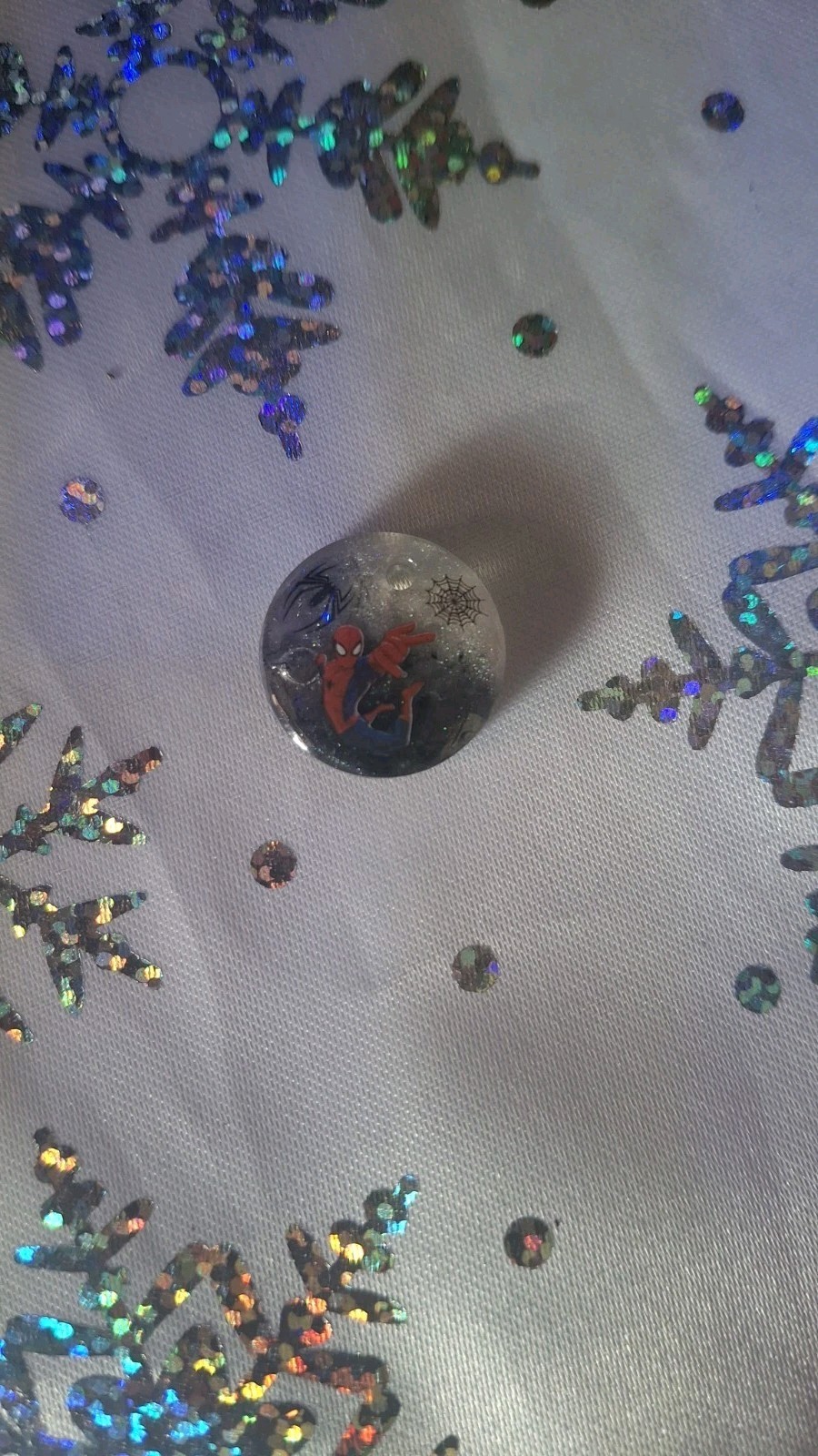 Resin Tag Dog mini Spiderman
