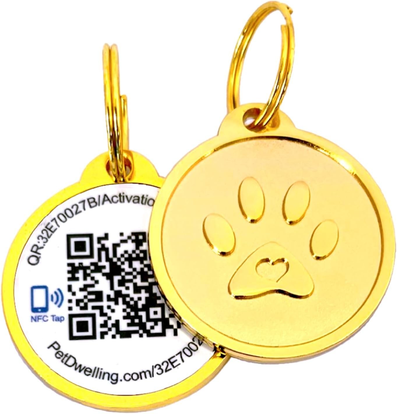 NFC & QR Code Smart ID Tag for Dogs – Easy Scanning, Instant Profile Access, …