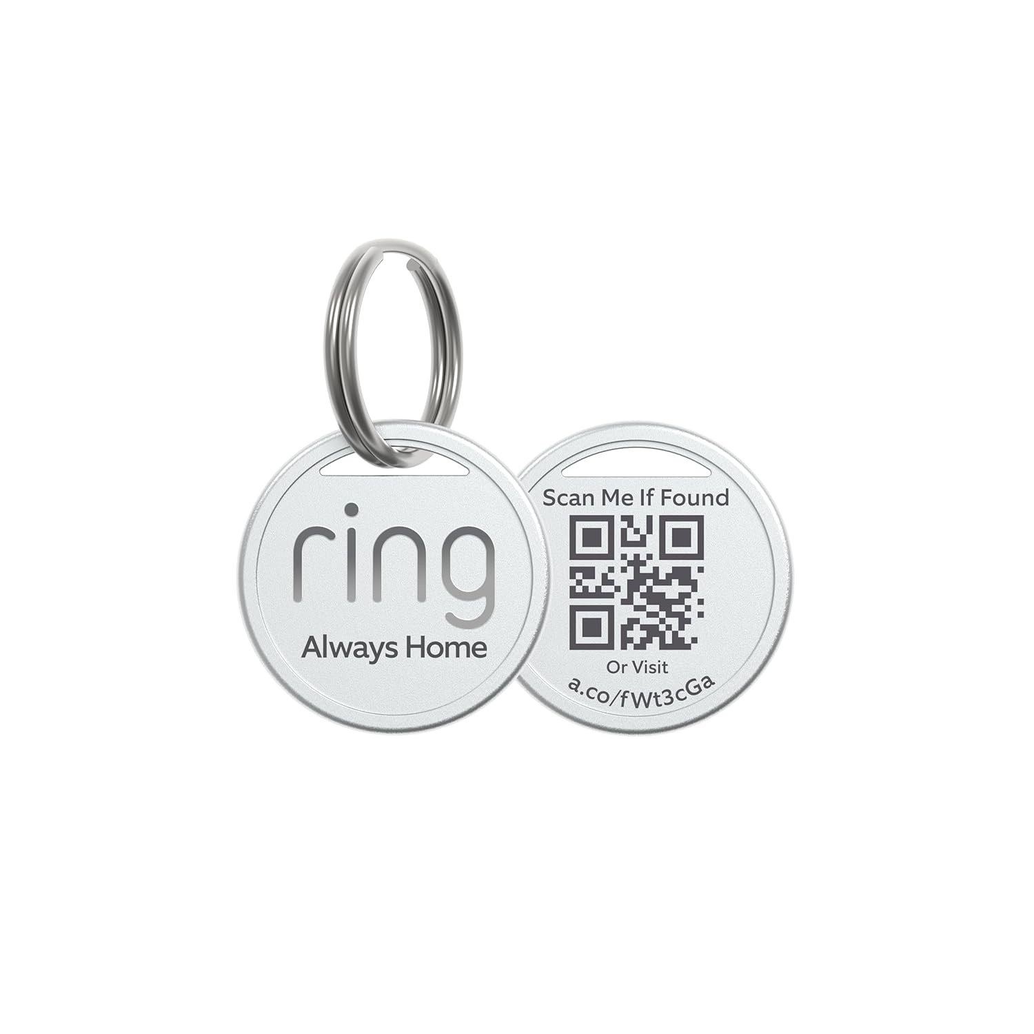 Ring Pet Tag with QR code, Real-Time Scan Alerts & Shareable Pet Profile