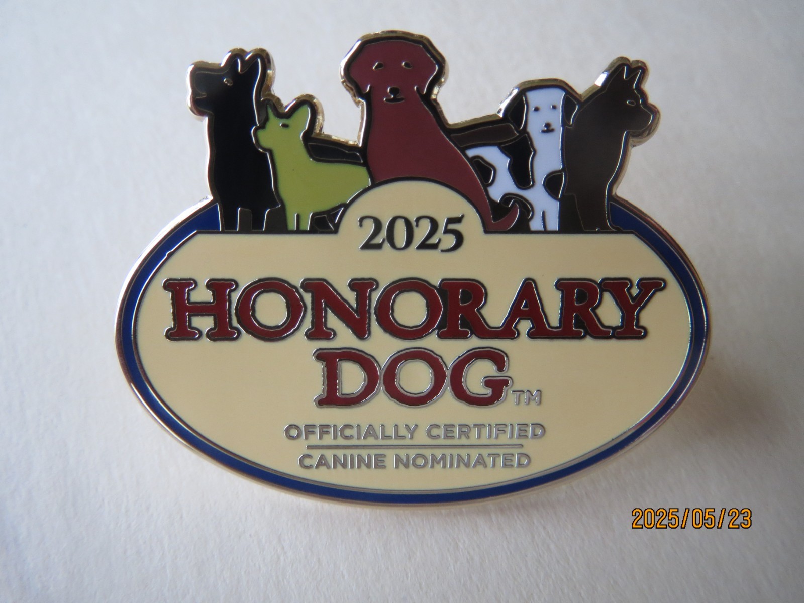 LOVE DOGS MORE THAN PEOPLE? Be an Honorary Dog. DOG-LOVER PIN w/ 6 FREE GIFTS