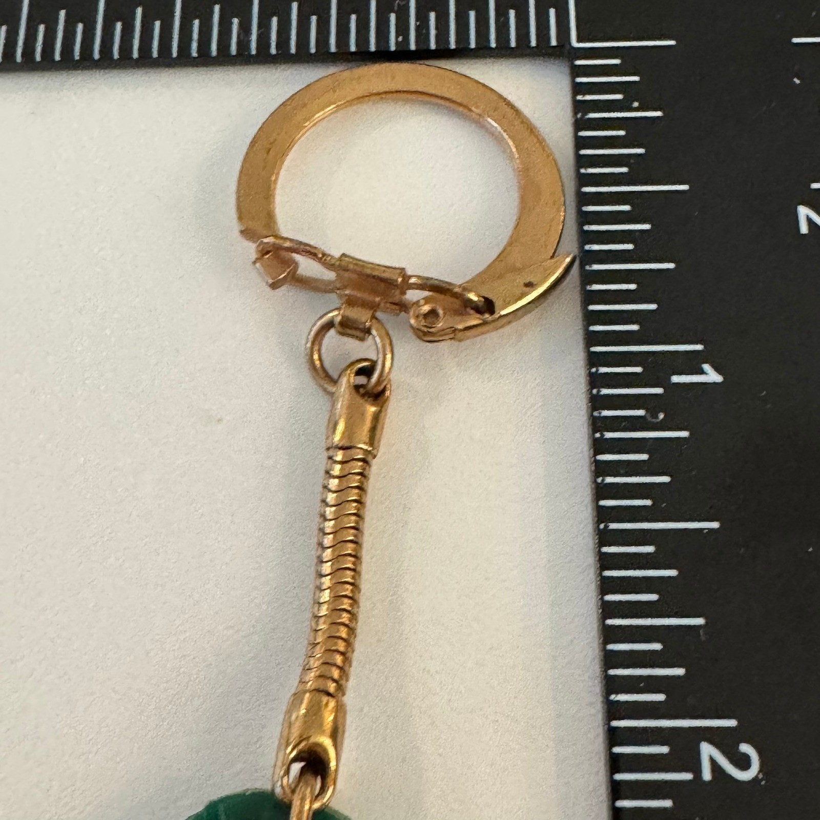 Vintage Ruths Dog Grooming Keychain Poodle “With Loving Care” Phone Number