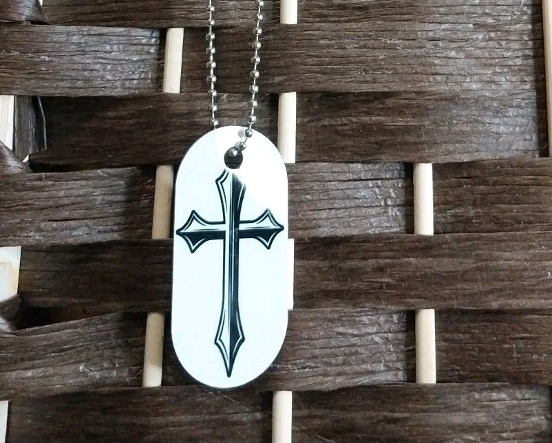 ⭐️Custom Dog Tags Military, Jesus, Love Theme Necklaces QTY 10 Necklace Included