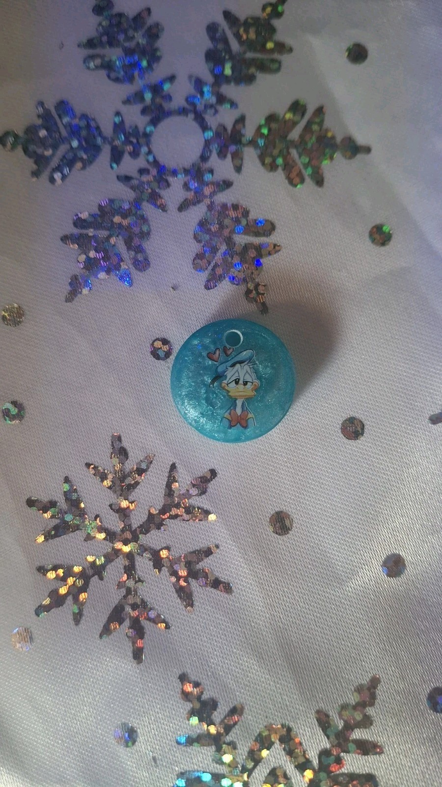 Resin Tag Dog mini MC Duck