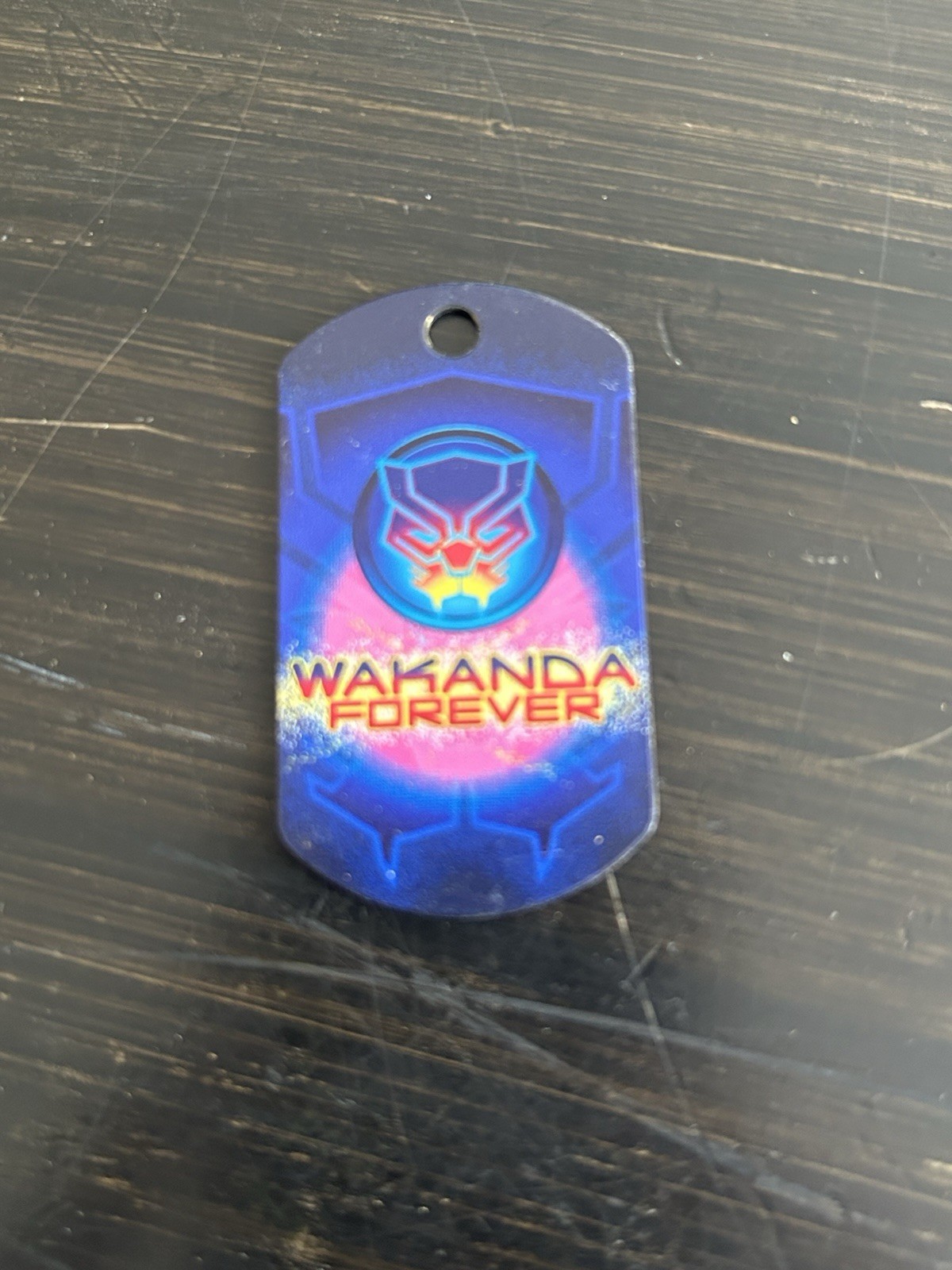 MARVEL Black Panther Wakanda Forever Blank Pet ID Tag 5 Pack