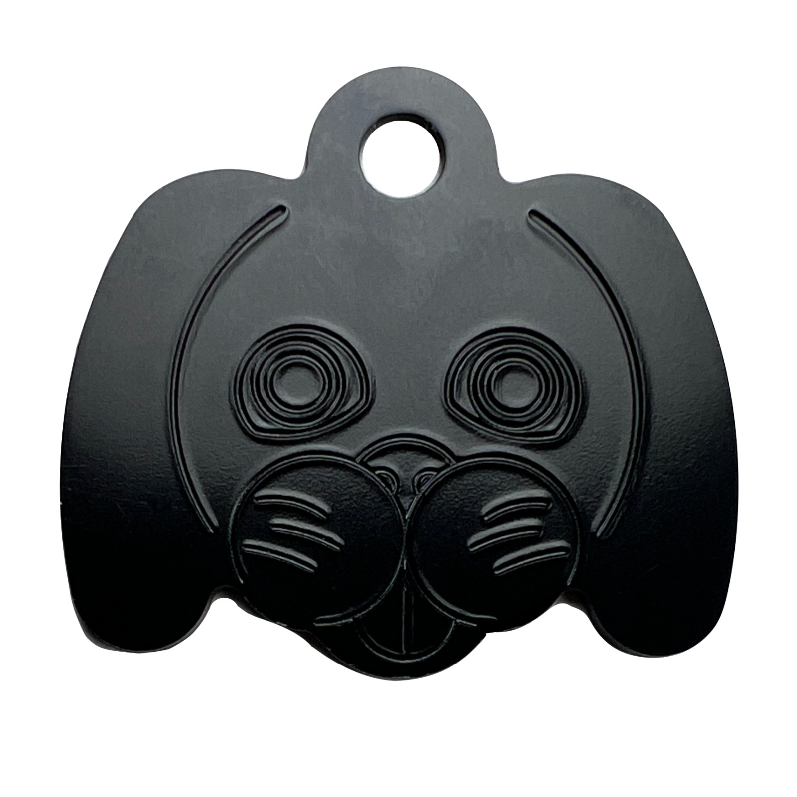 Custom Engraved Dog Tags Personalized Dog Collar Pet Tags Engraved BLACK PUPPY