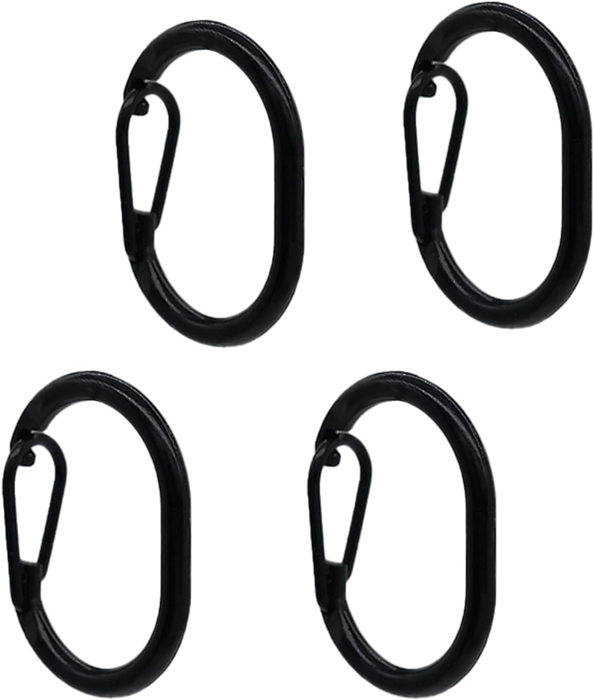 4 Pack Pet Tag Clips, Dog Rings for Pet Collar, ID Tag Quick Clips for Dogs and