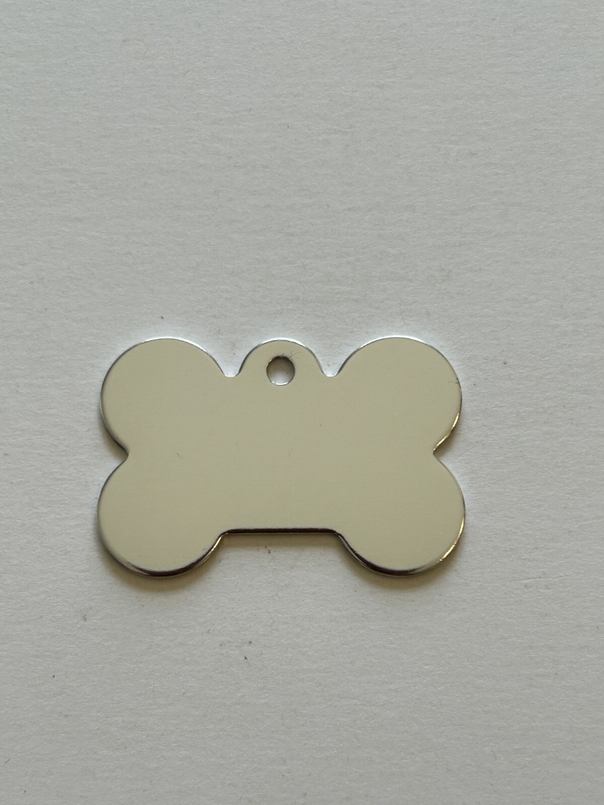 CUSTOM ENGRAVED PERSONALIZED PET TAG ID DOG-Bone Shape-10 Color Choices
