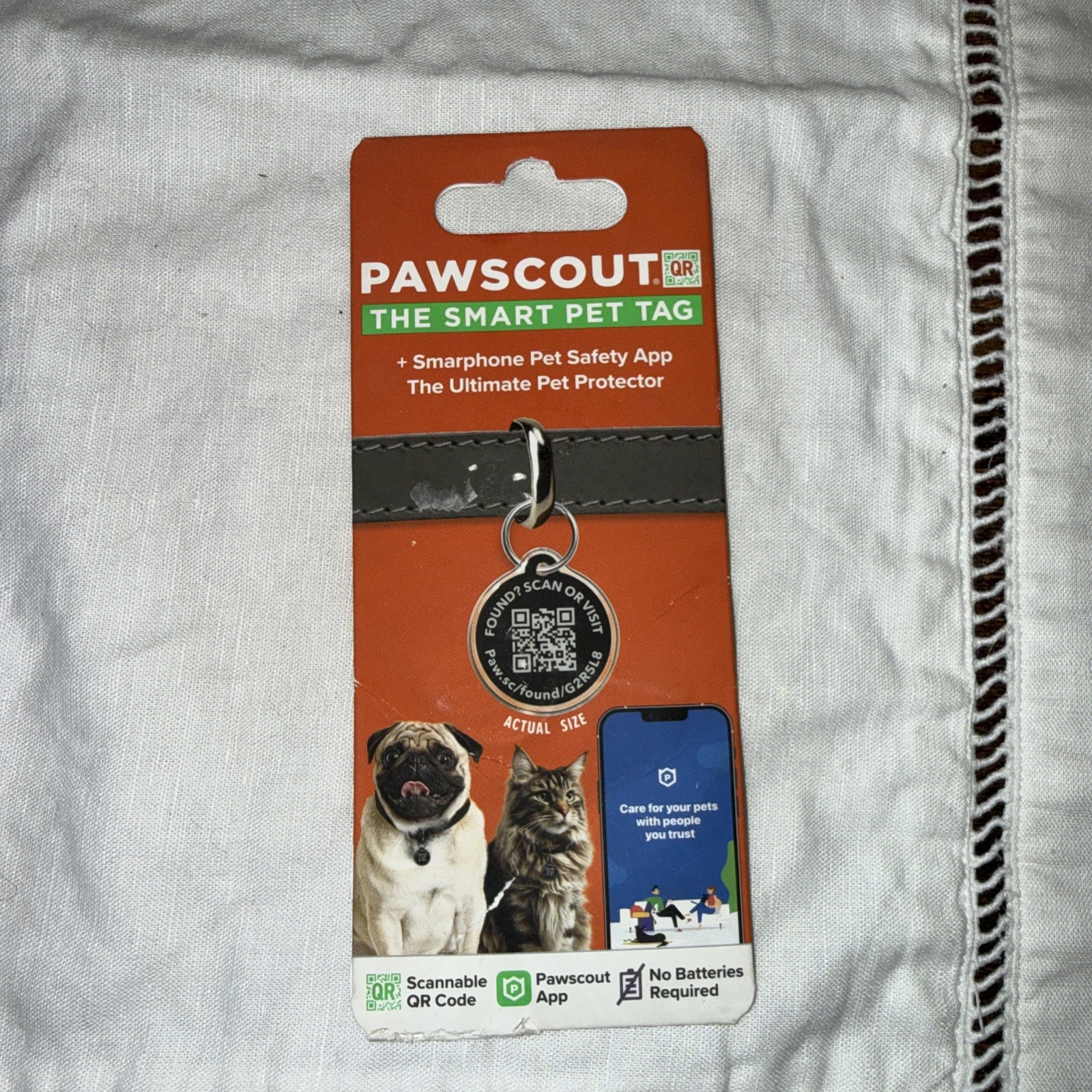 🐾 PAWSCOUT The Smart Pet Tag QR Finder For Dogs Cats Pets Smartphone Safety App