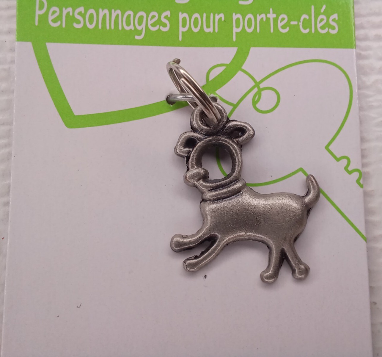 Figi Key Ring Figures Dog Attachment Dog Collar Or Keychain Charm