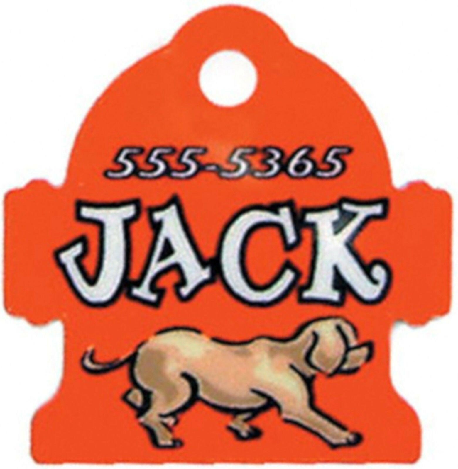 Personalized Custom Pet Tag for Dog or Cat Your Choice of Bone Heart or Hydrant