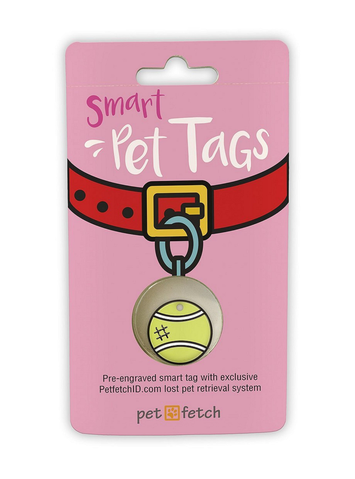 PET FETCH SMART PET TAG EMOJI FOR DOGS