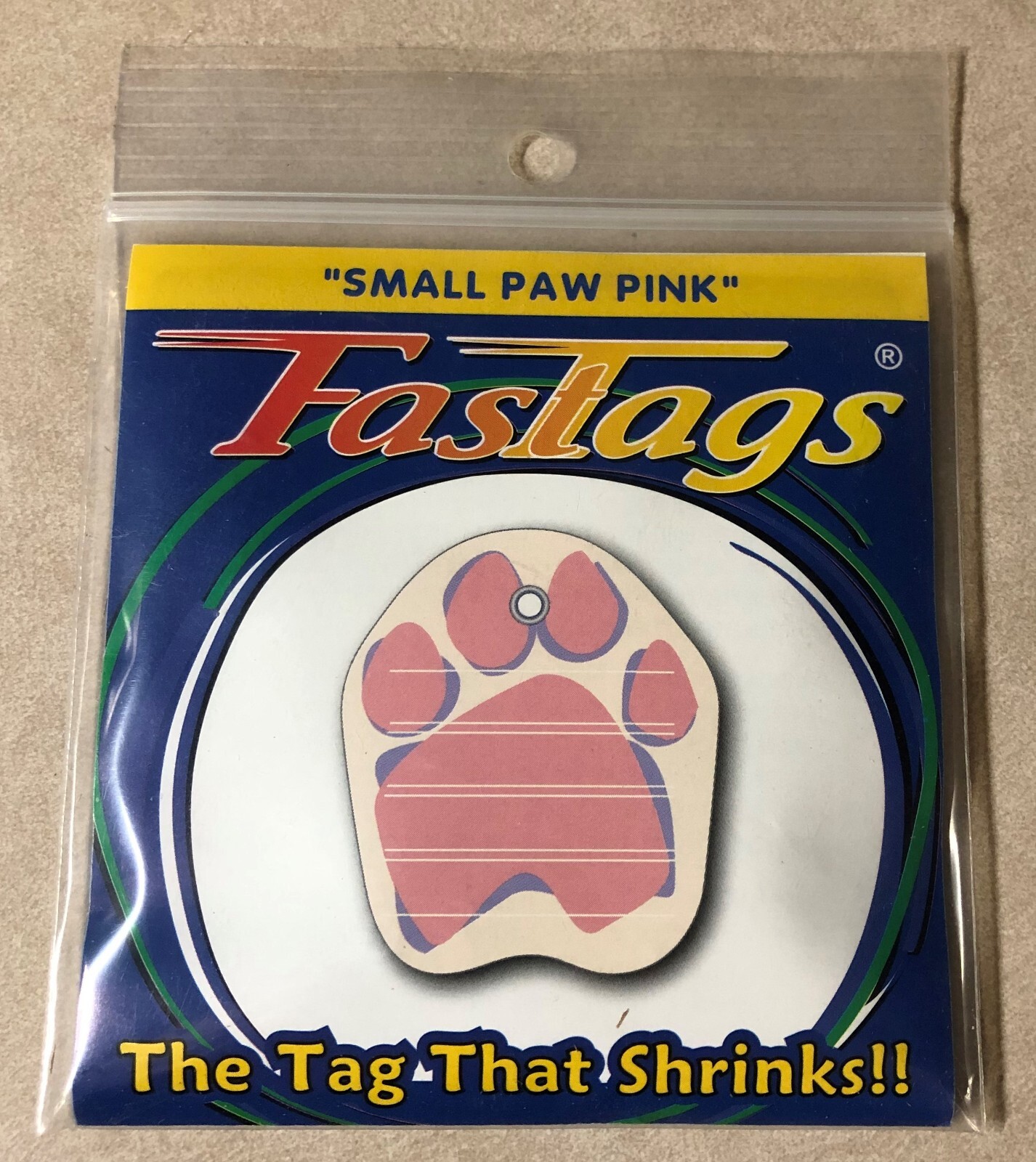 FasTags, the tag that shrinks “Small Paw Pink”