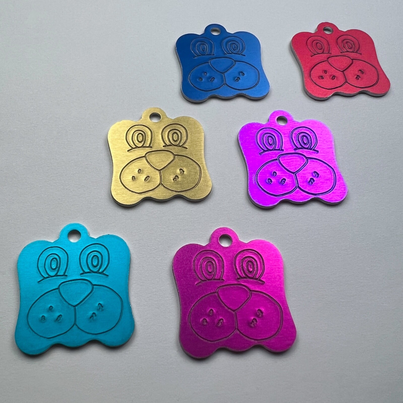 Custom Engraved Dog Tags Personalized Dog Collar Pet Tags Engraved PUPPY POWER