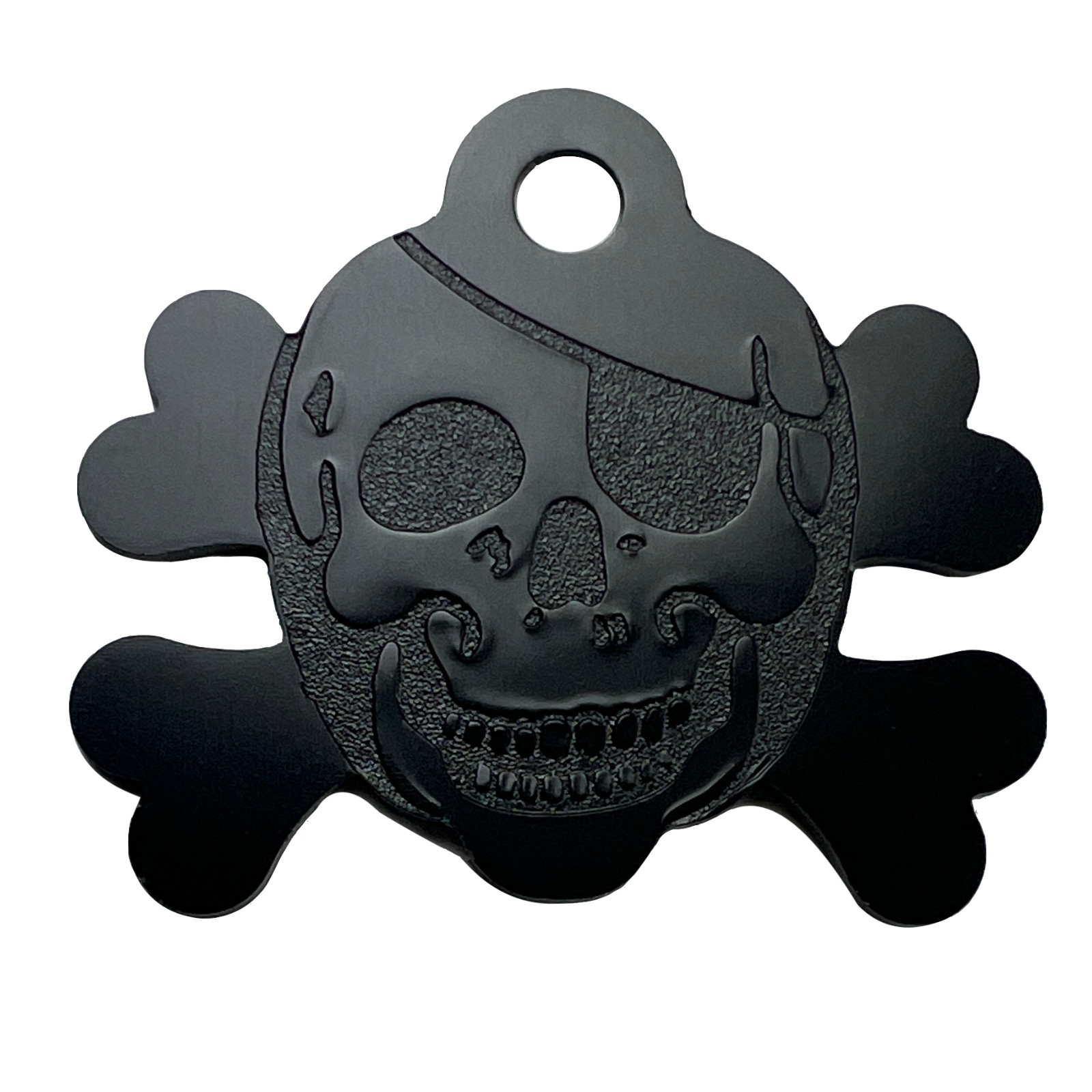 Custom Engraved Dog Tags Personalized Dog Collar Pet Tags Engraved SKULL PIRATE
