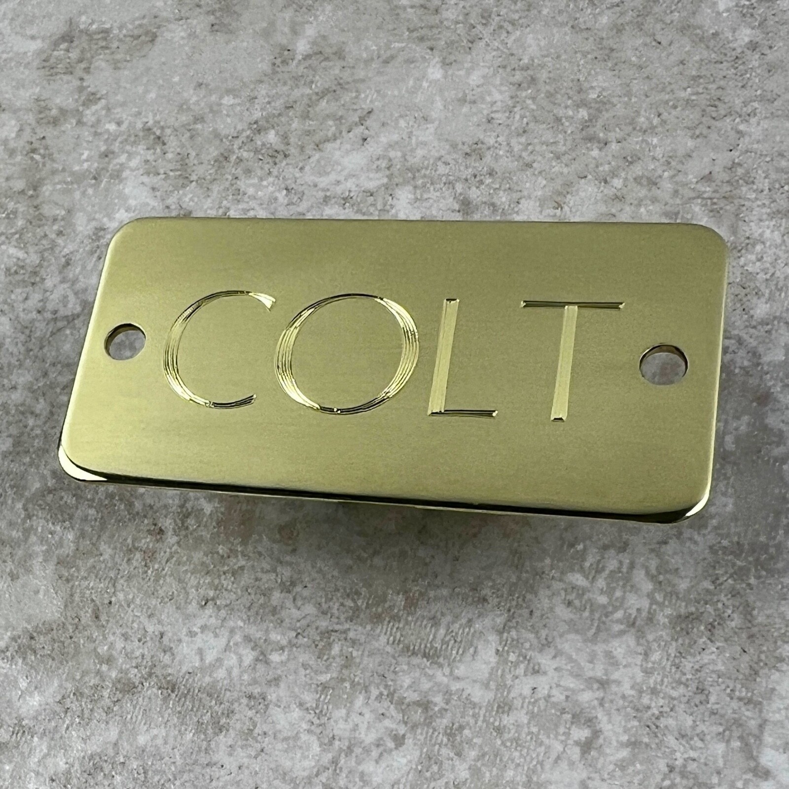 Custom Engraved Name Plat Personalized ID Tags NAME PLATE Engraved BRASS MEDIUM