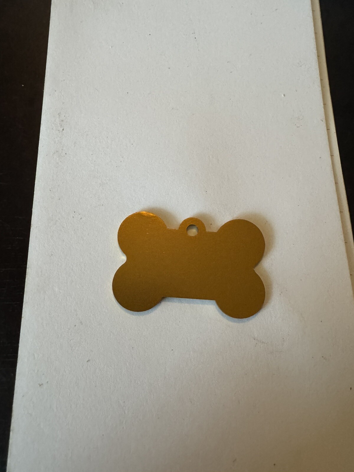 Blank Dog Tag Plaque