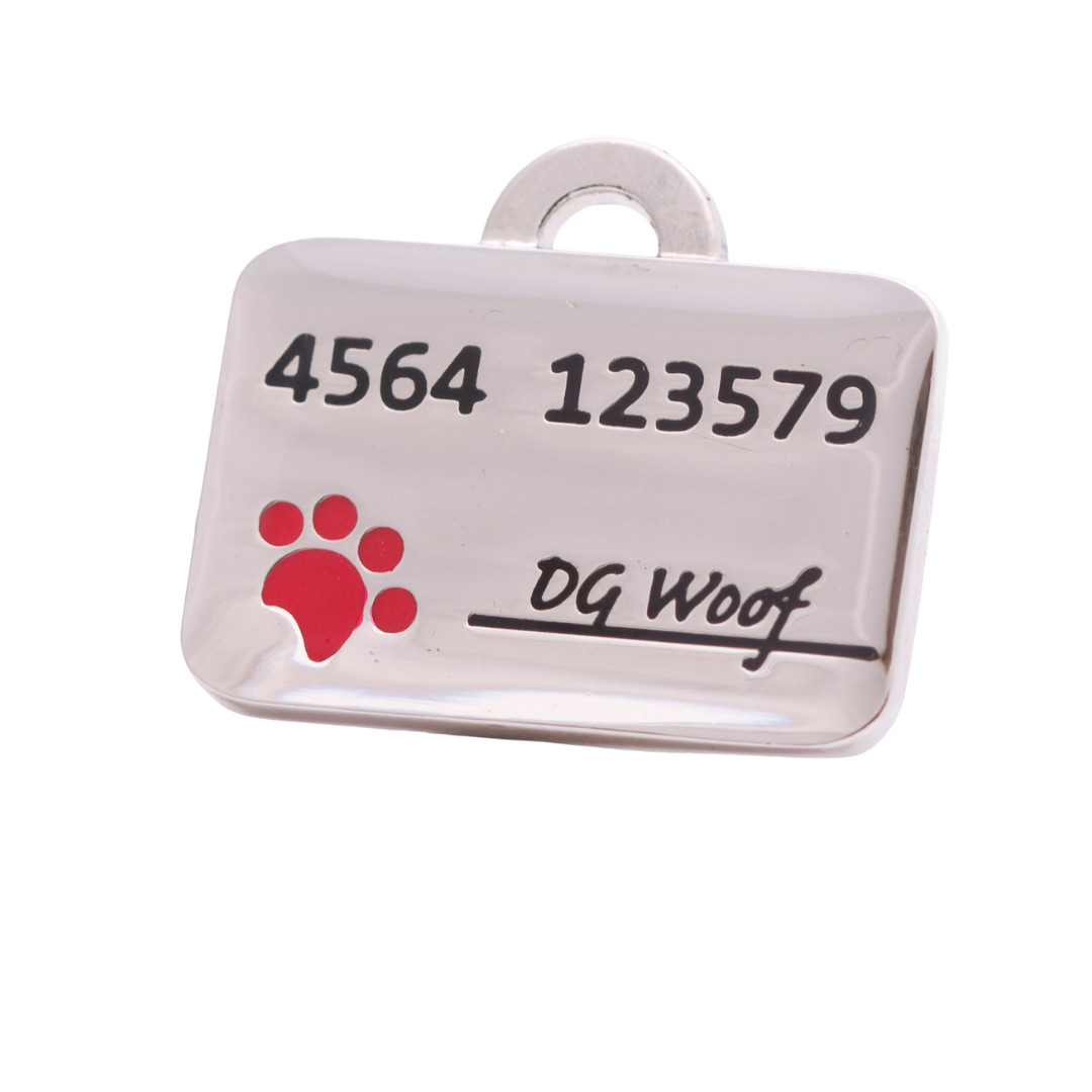 Credit Card Pet ID Tag