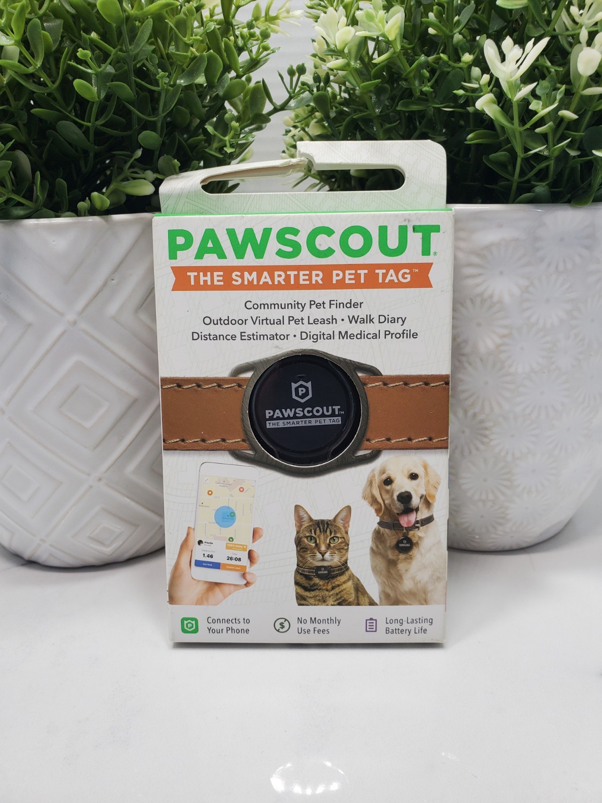 Pawscout The Smarter Pet Tag Community Pet Finder Connects To Your Phone🐶🐱 NEW
