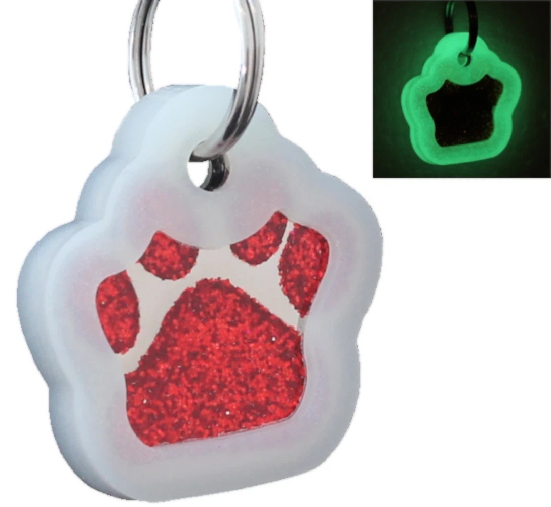 Personalized Pet ID Tag Dog Tag Cat Tag Custom Cat Tag Easy to Read Pet Tag free