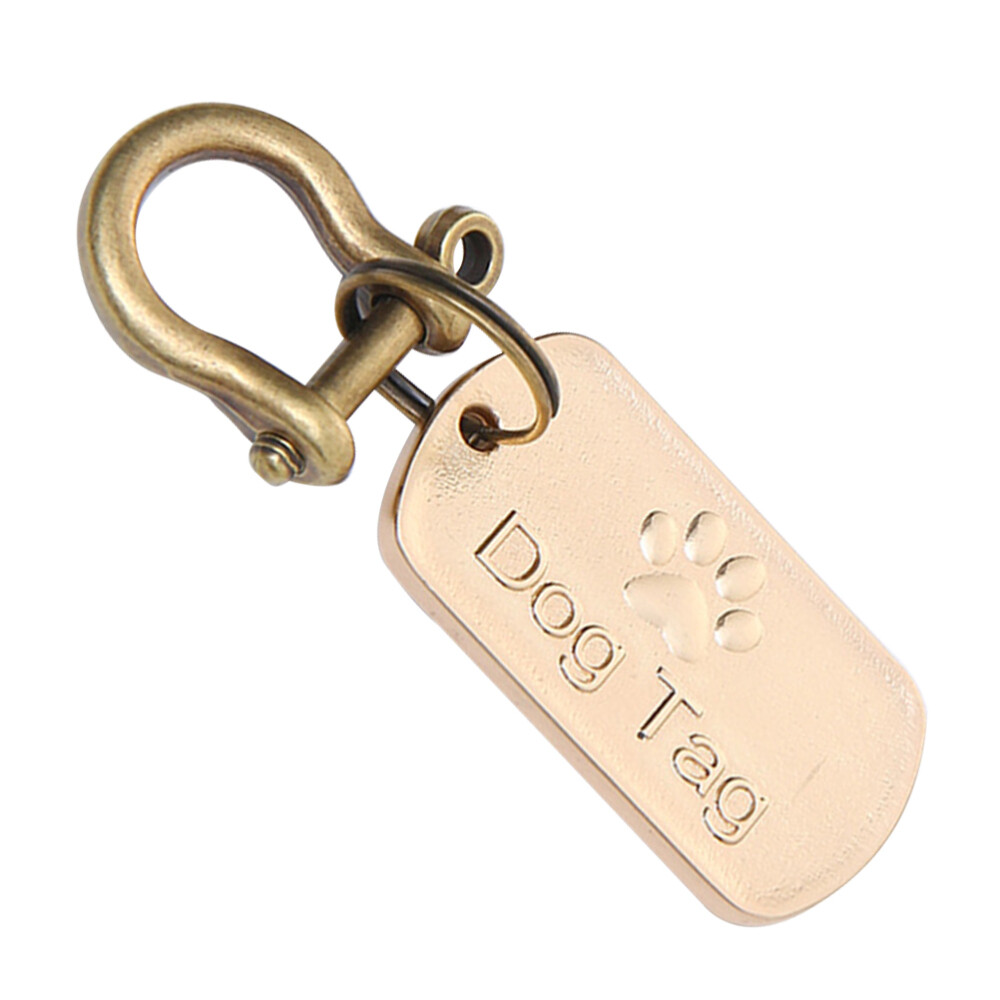 2 Pcs Canine Tag Holder Dog Tags for Pets Pendant