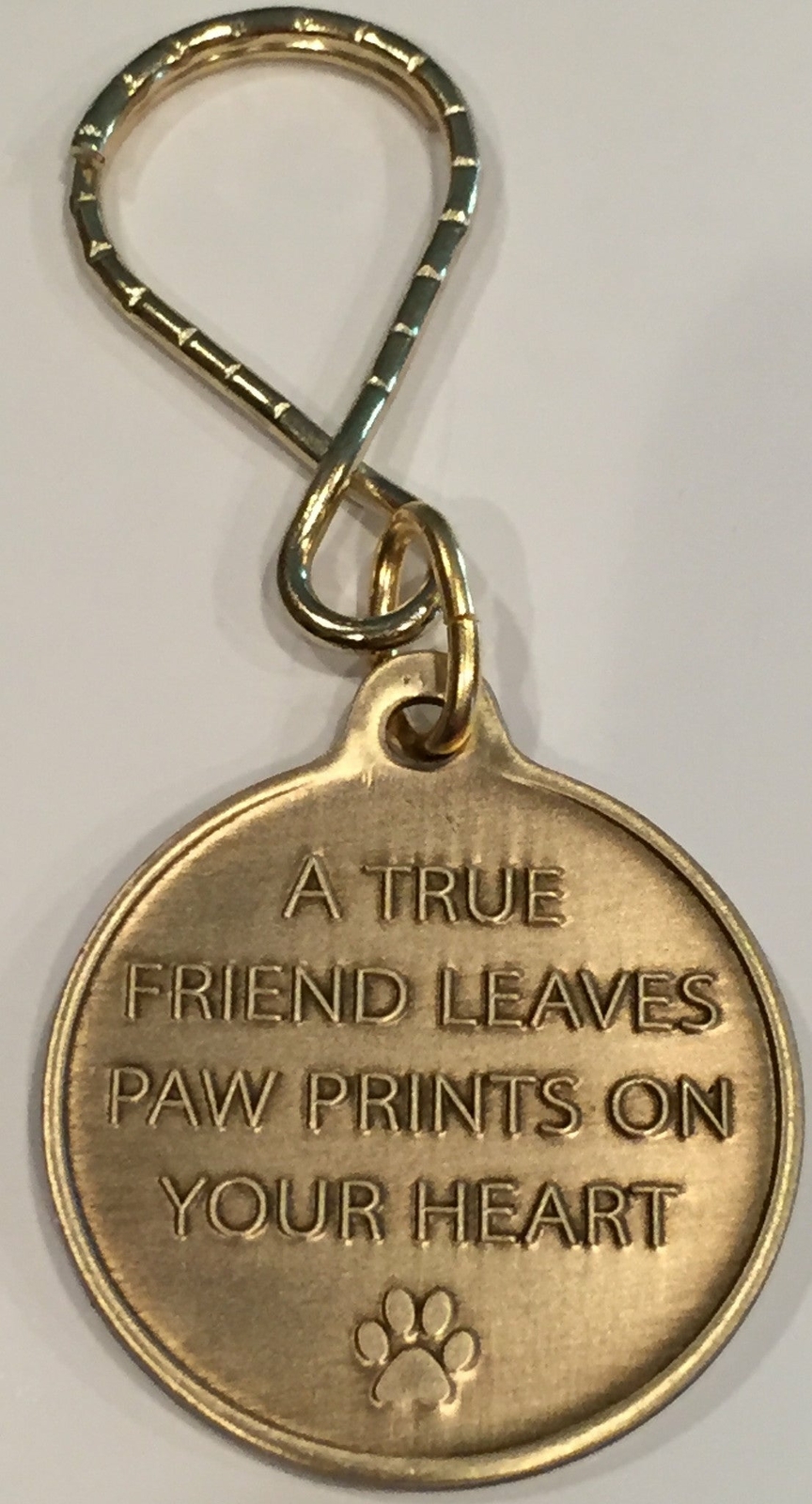 Always Remembered Forever Loved – A True Friend Dog Pet Memorial Keychain Recove