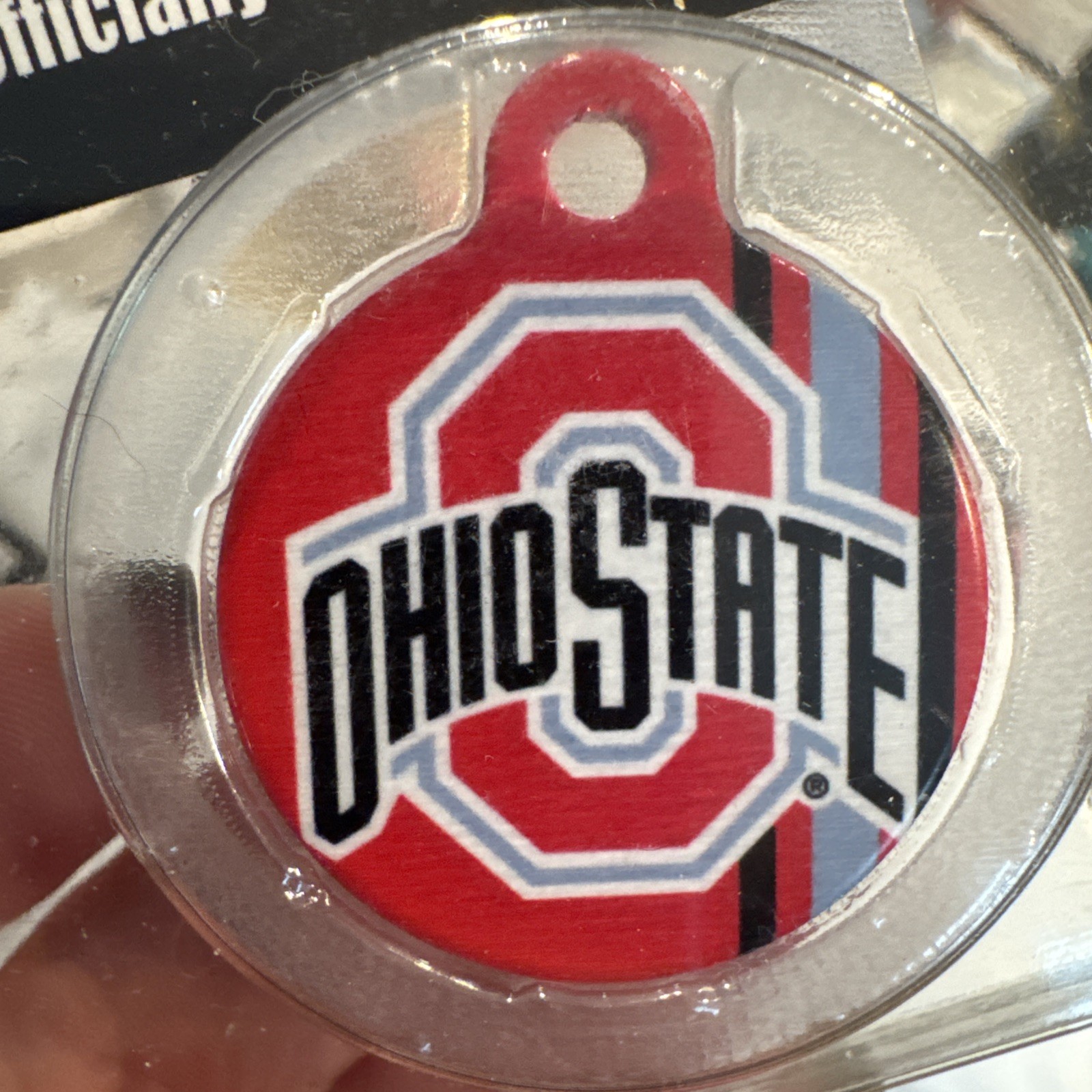 2 Ohio State All Star Dogs ID Collar Tags W Logo Officially Licensed NCAA Pet