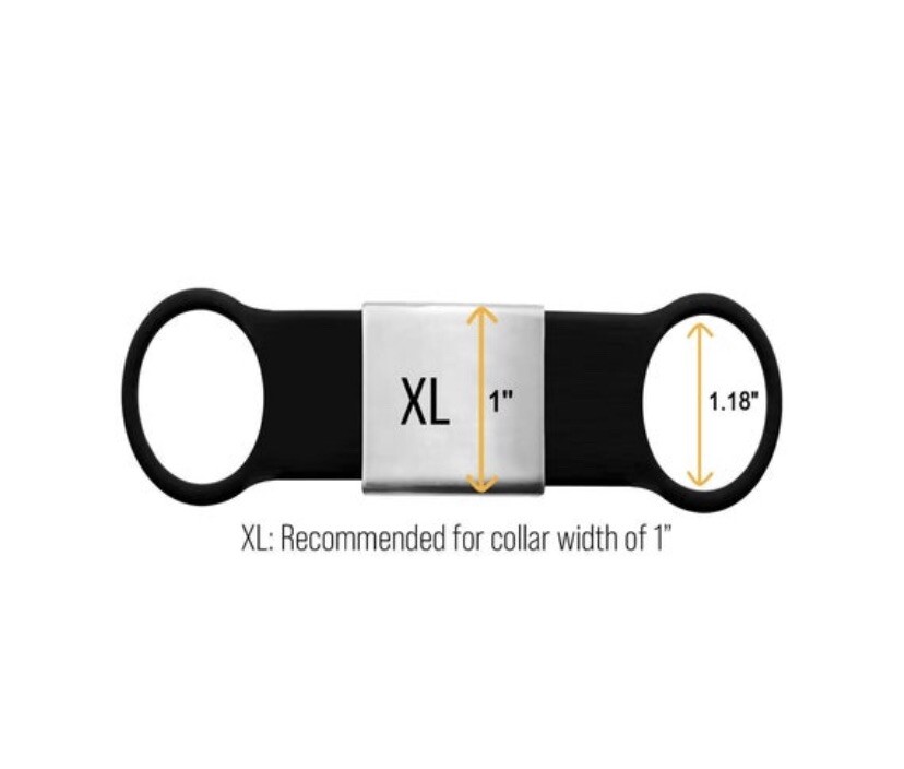 Personalized Slide on Pet Dog Cat Tags ID Engraved Name Custom Puppy Collar XL