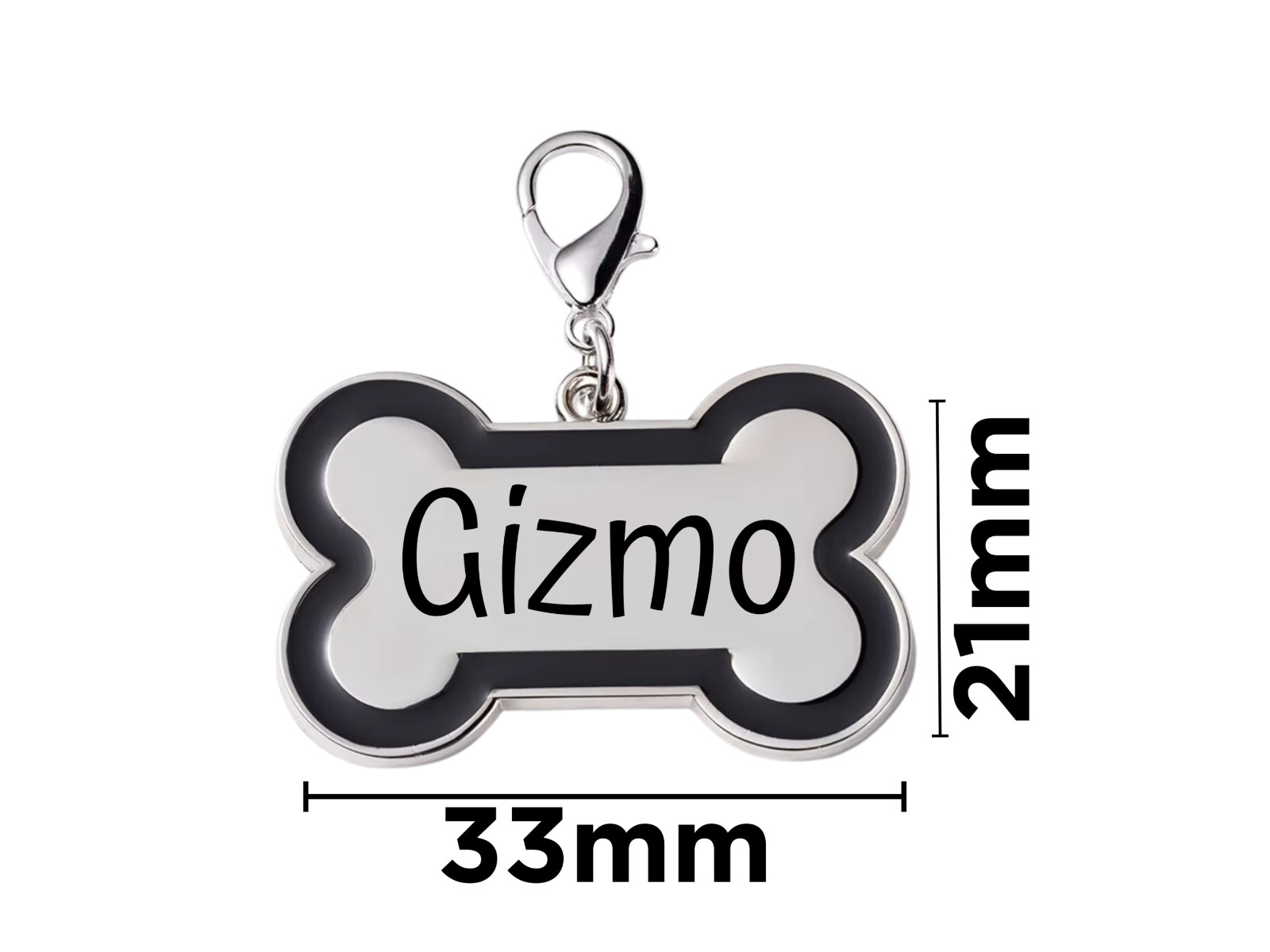 Dog Tag Dog Collar Tag Personalized Dog Tag Custom Dog Name Tag Bone Dog ID Tag