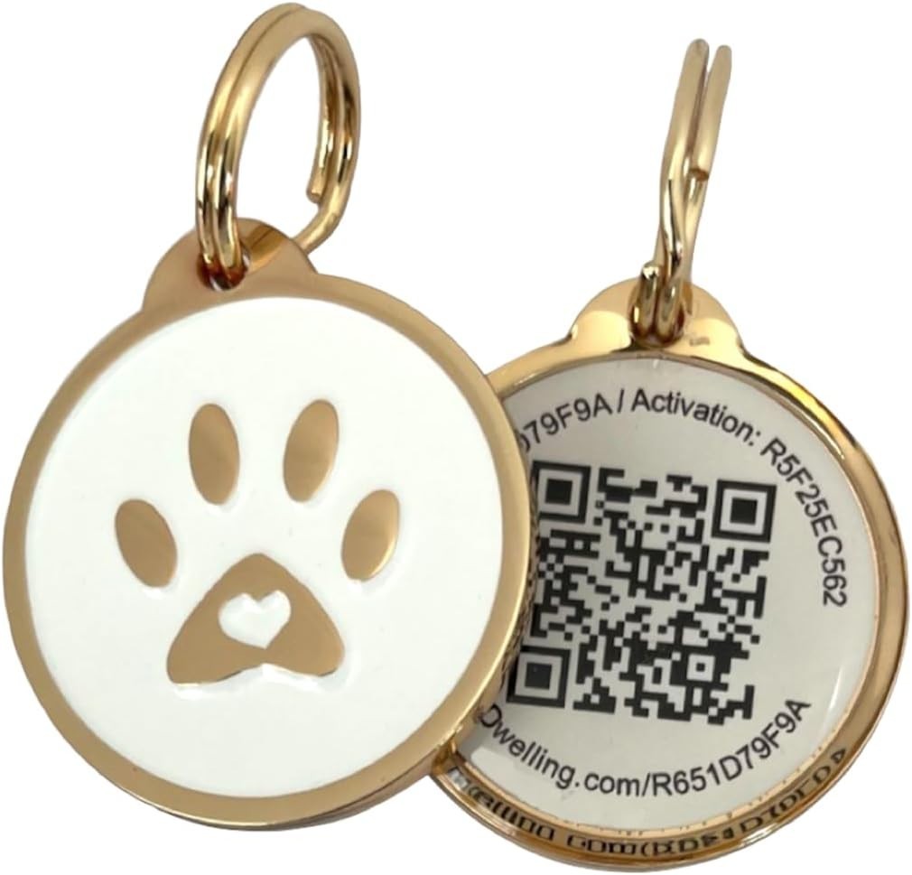 QR Pet Tag – Easy Scan Instant Location Alerts, Online Pet Profile with AI Fe…