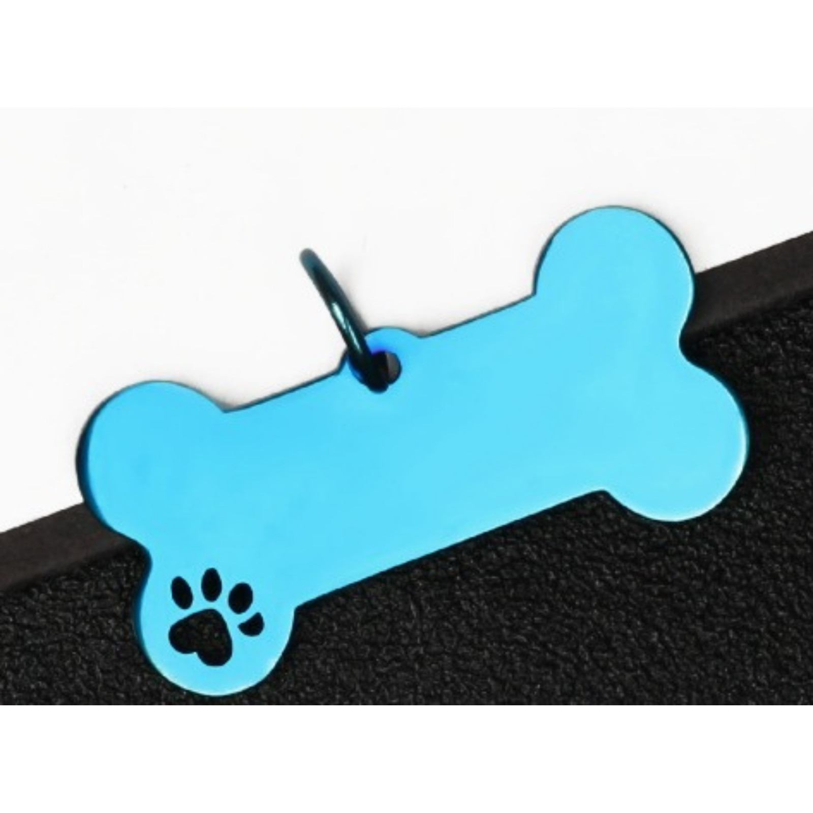 Personalized Pet ID Tag Custom Engraved Dog Cat Name Collar Tag Stainless Steel
