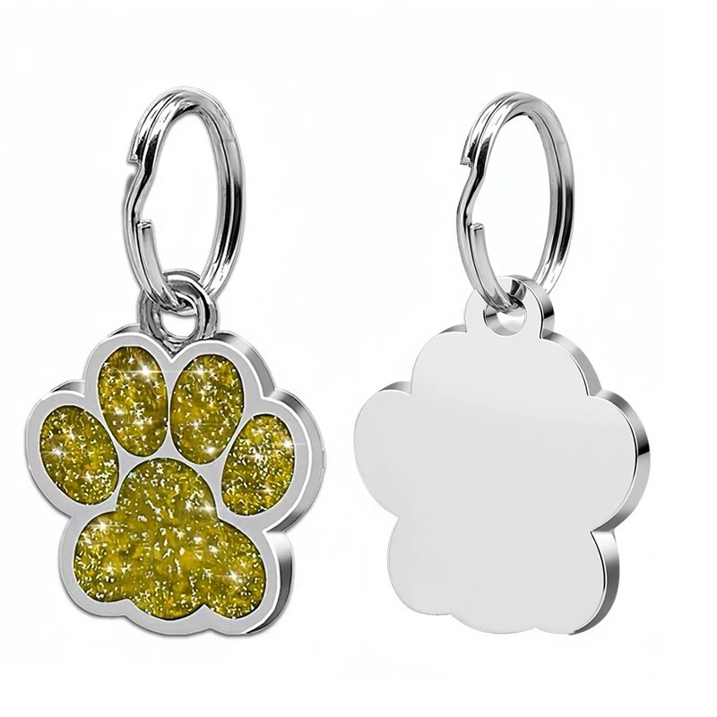 Personalized Pet ID Tag, Dog Tag, Cat Tag, Custom Cat Tag, Easy to Read, Pet