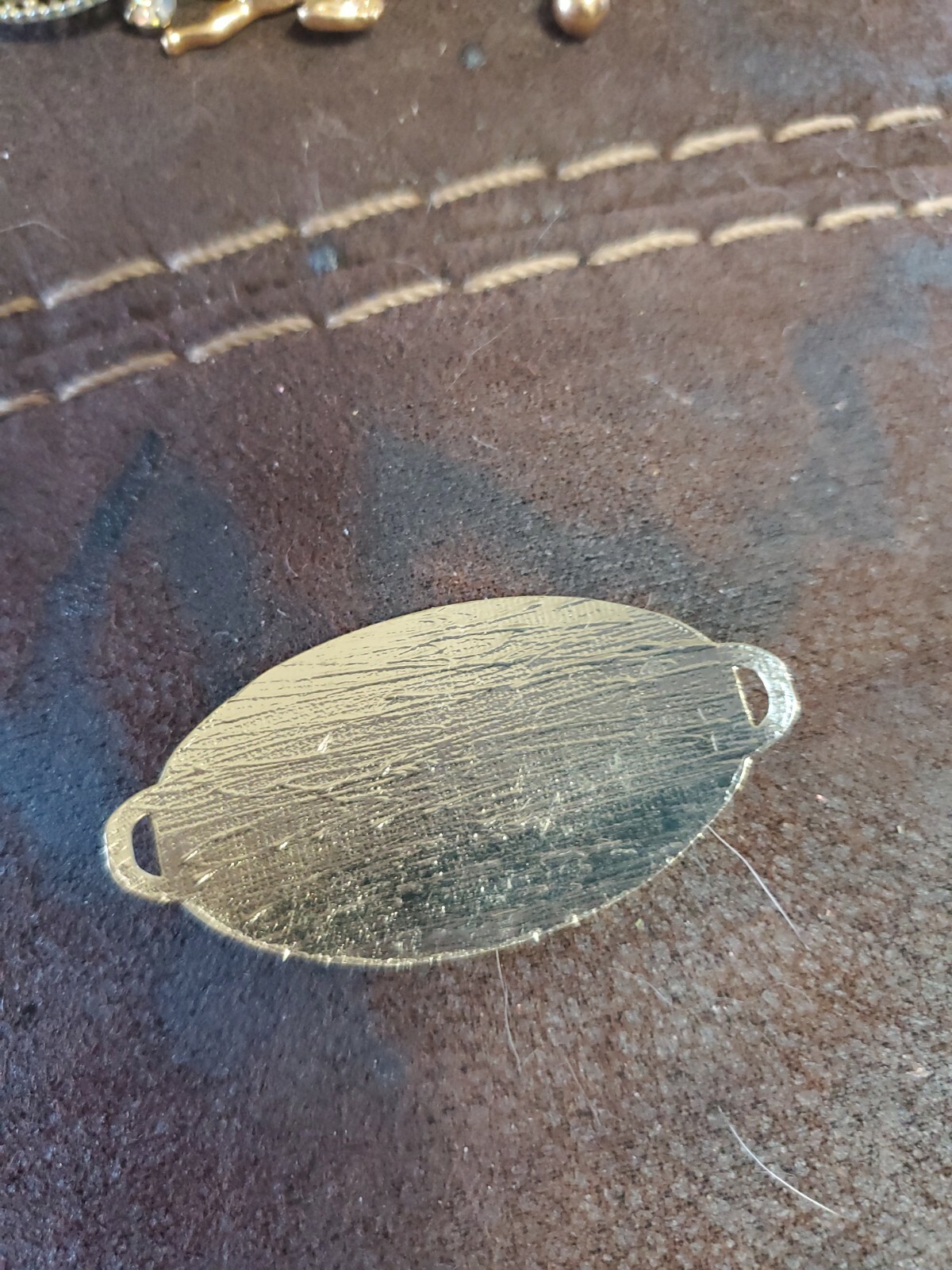 Brass Name Tag for Pets