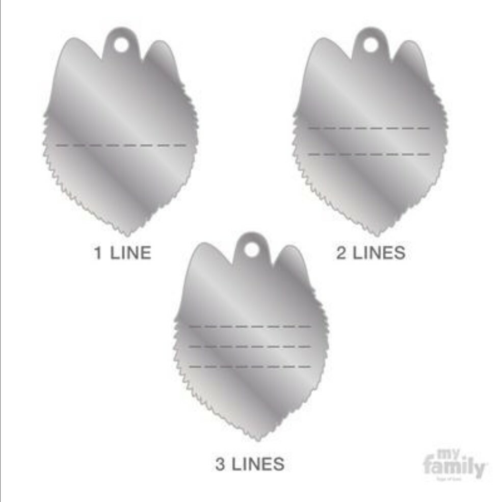 Samoyed Dog ID Tag (84) – Engraved FREE – Personalised – Charm – Keyring