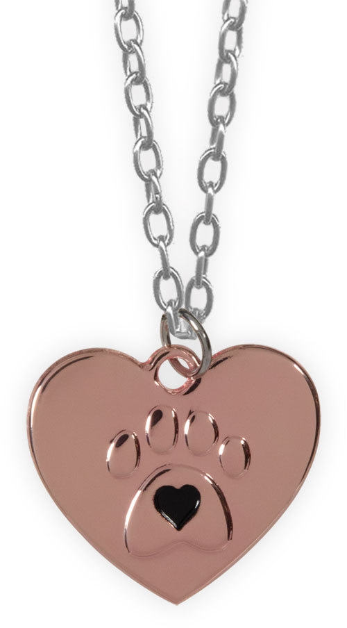 Best Friend Puppy Pendant Necklace & Rescue Dog Pet Charm / PAWS TO ENJOY LIFE