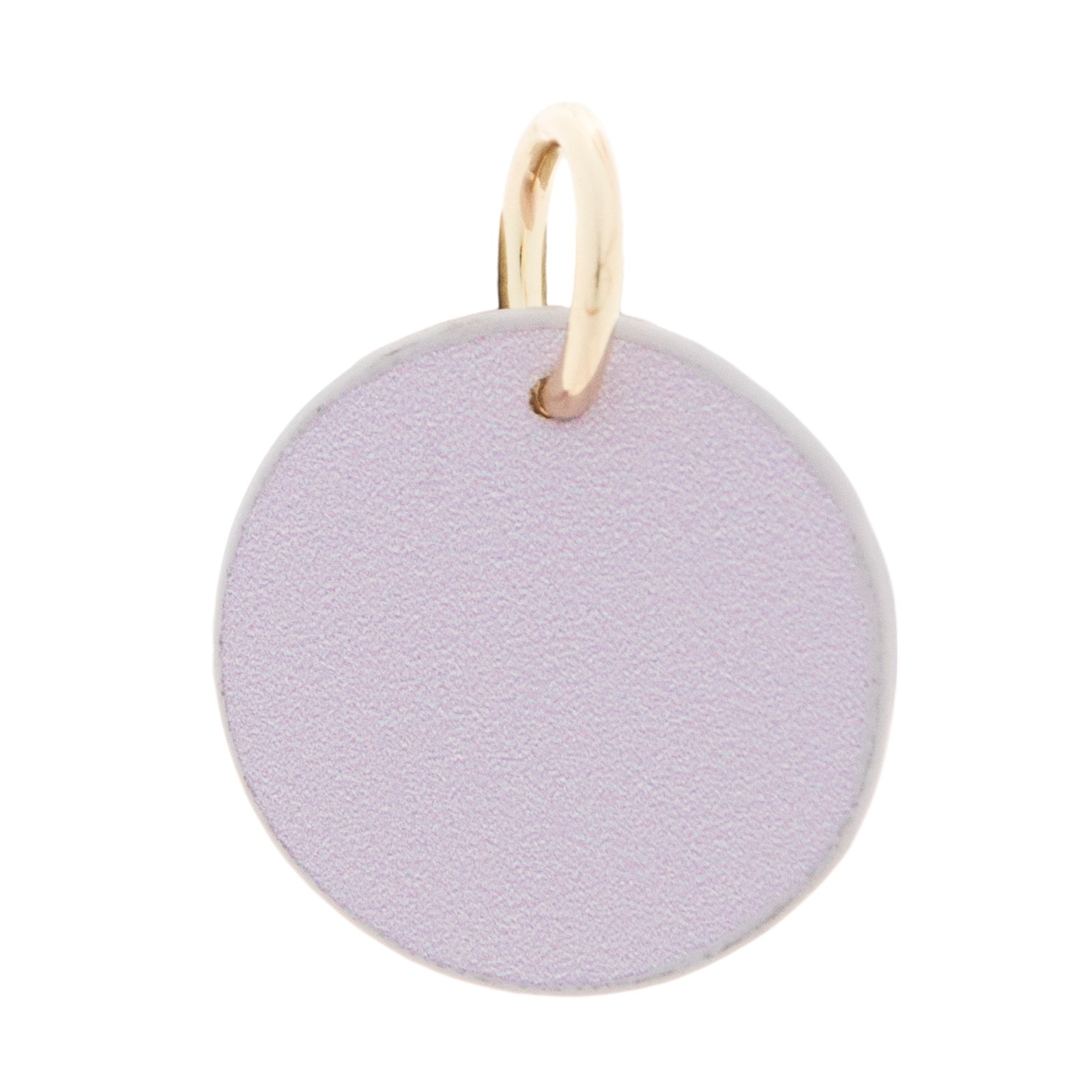 The Cuddle Collab Wear & Share Charm Faux Leather “N” Monogram in Purple