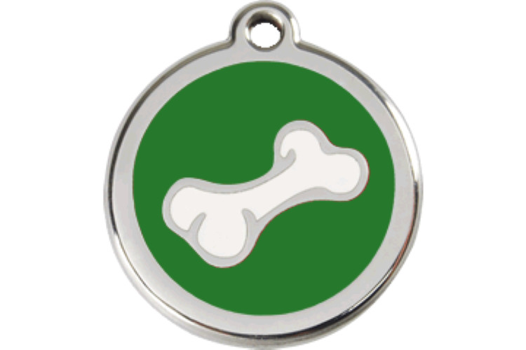 Red Dingo Dog Cat ID Pet Tag Engraved Free Shipping S Bone – 11 Colors-Life Guar