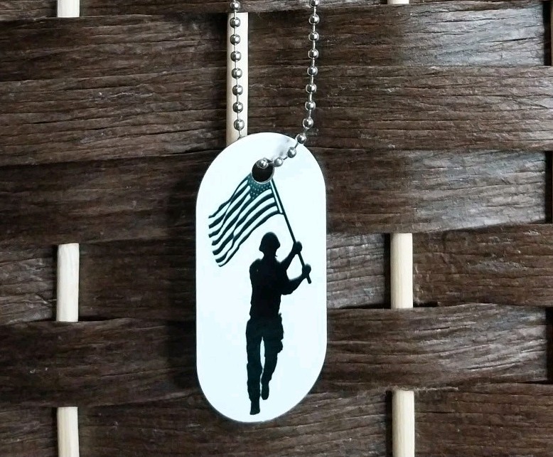 ⭐️Custom Dog Tags Military, Jesus, Love Theme Necklaces QTY 10 Necklace Included