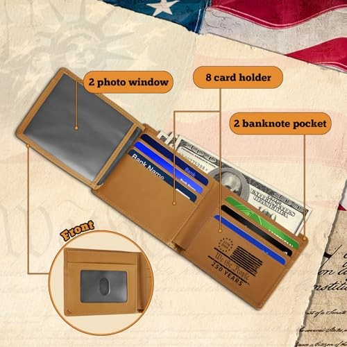 Gifts for the 250th Anniversary of the USA, Personalized Engraved flag