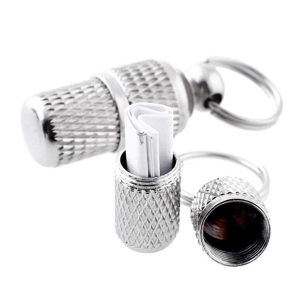 2Pcs Reusable Cat Dog Id Barrels Silver Lightweight Collar Accessories
