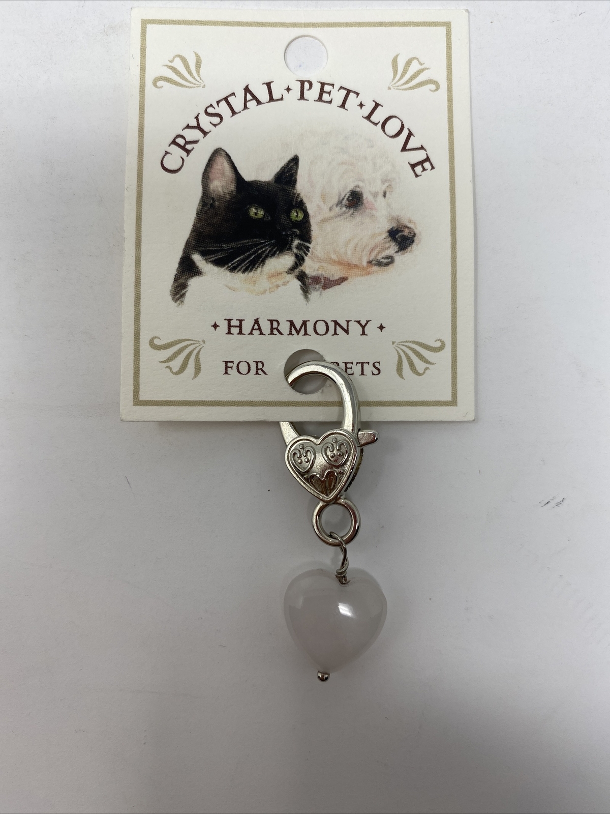 Crystal Pet Love Harmony For Pets Rose Quartz Made In USA
