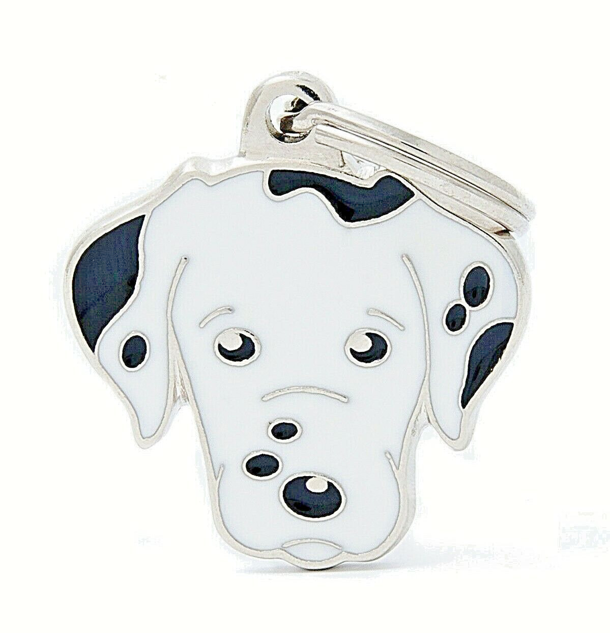 Dalmatian Dog ID Tag (08) – Engraved FREE – Personalised – Charm – Keyring