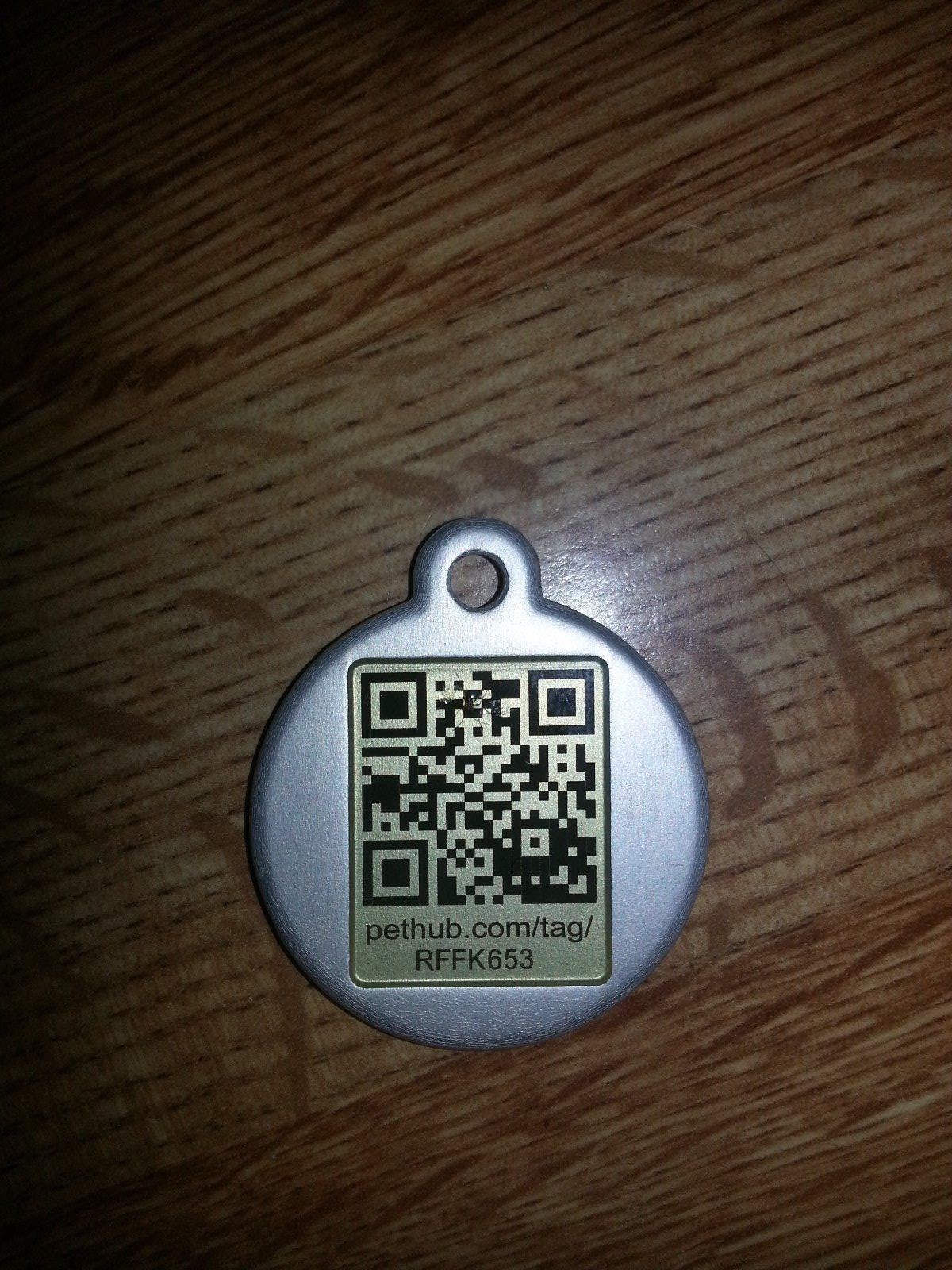 QR Pet ID Tag ~ RedDingo ~ Small Bone ~ Blue ~ Retail $19.95