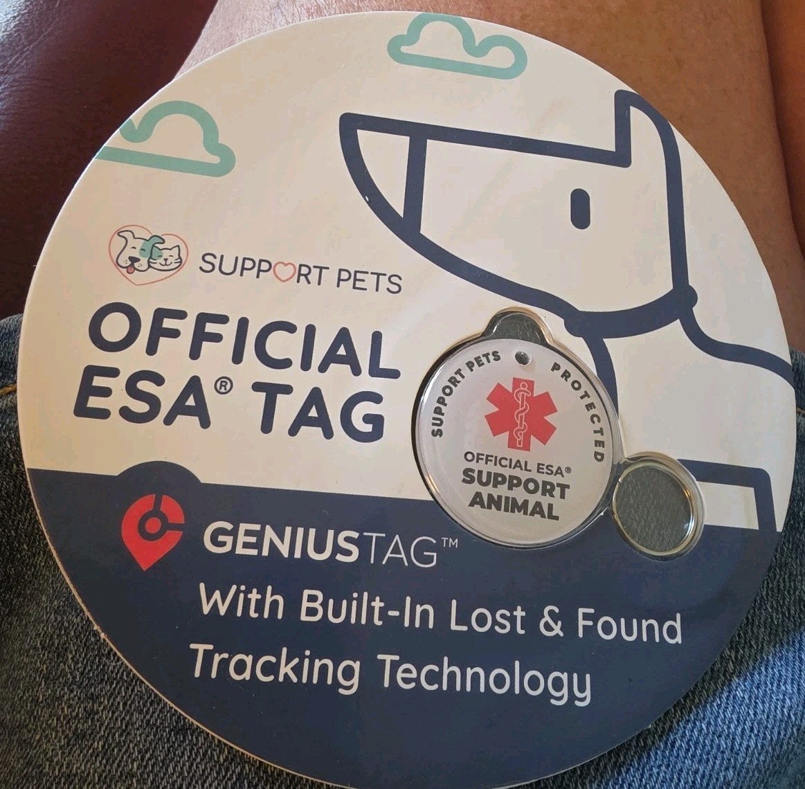 Support Animal Tag