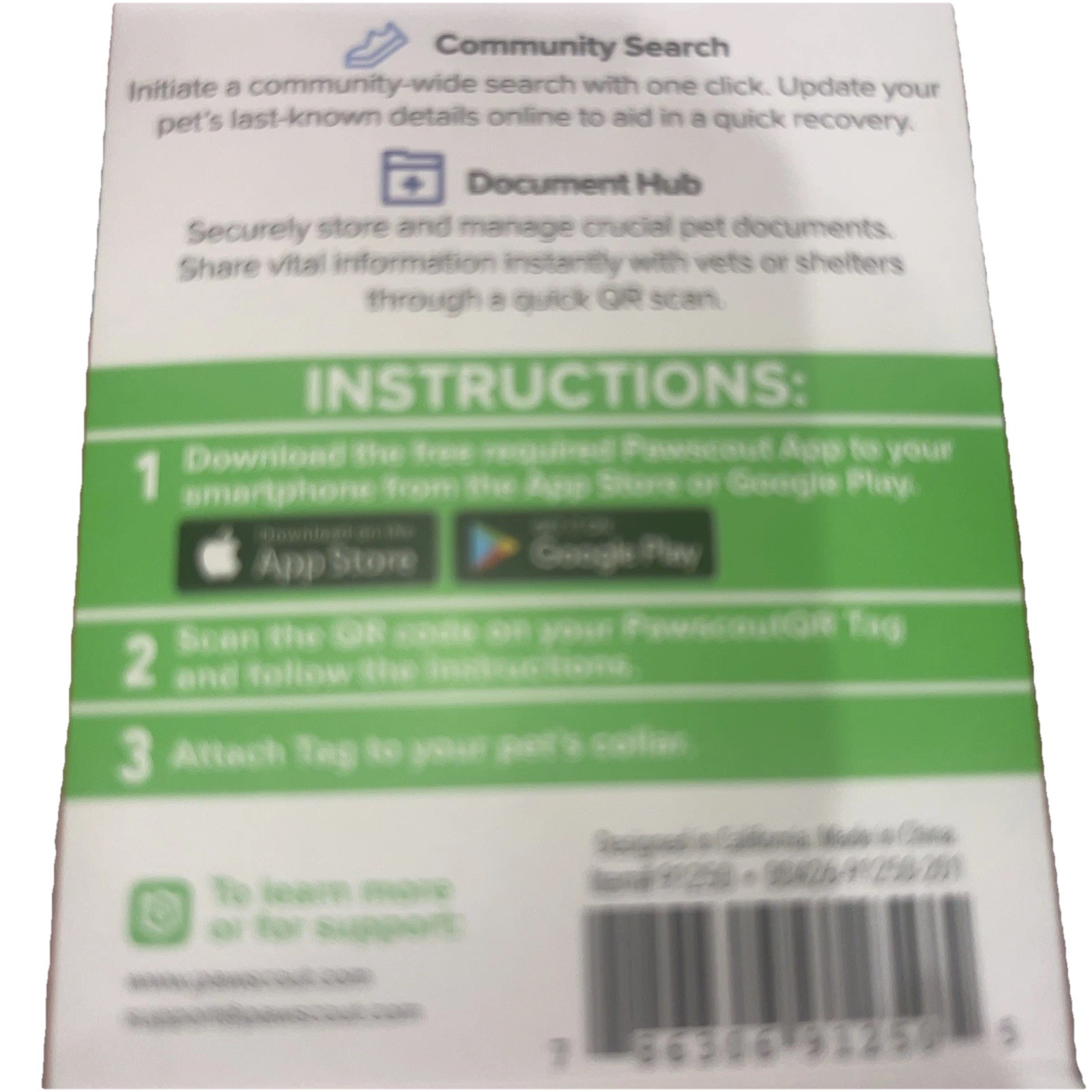 🐾 PAWSCOUT The Smart Pet Tag QR Finder For Dogs Cats Smartphone Pets Safety App