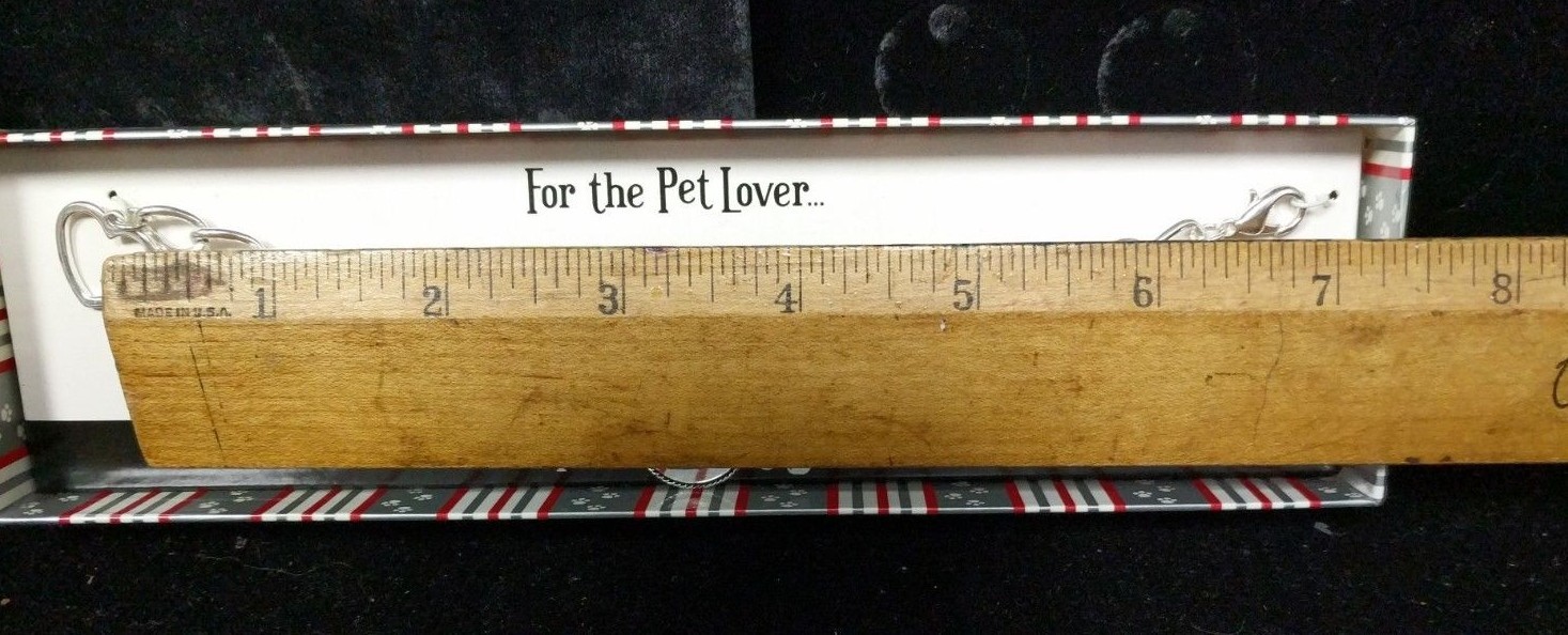 Pawsitively Spoiled NIB For The Pet Lover 5 Charm Beaded Bracelet Love Your Dog