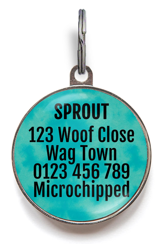 Funny Dog Tag – Premium Custom Pet ID – Big Ear Themed – 36 Colors Available