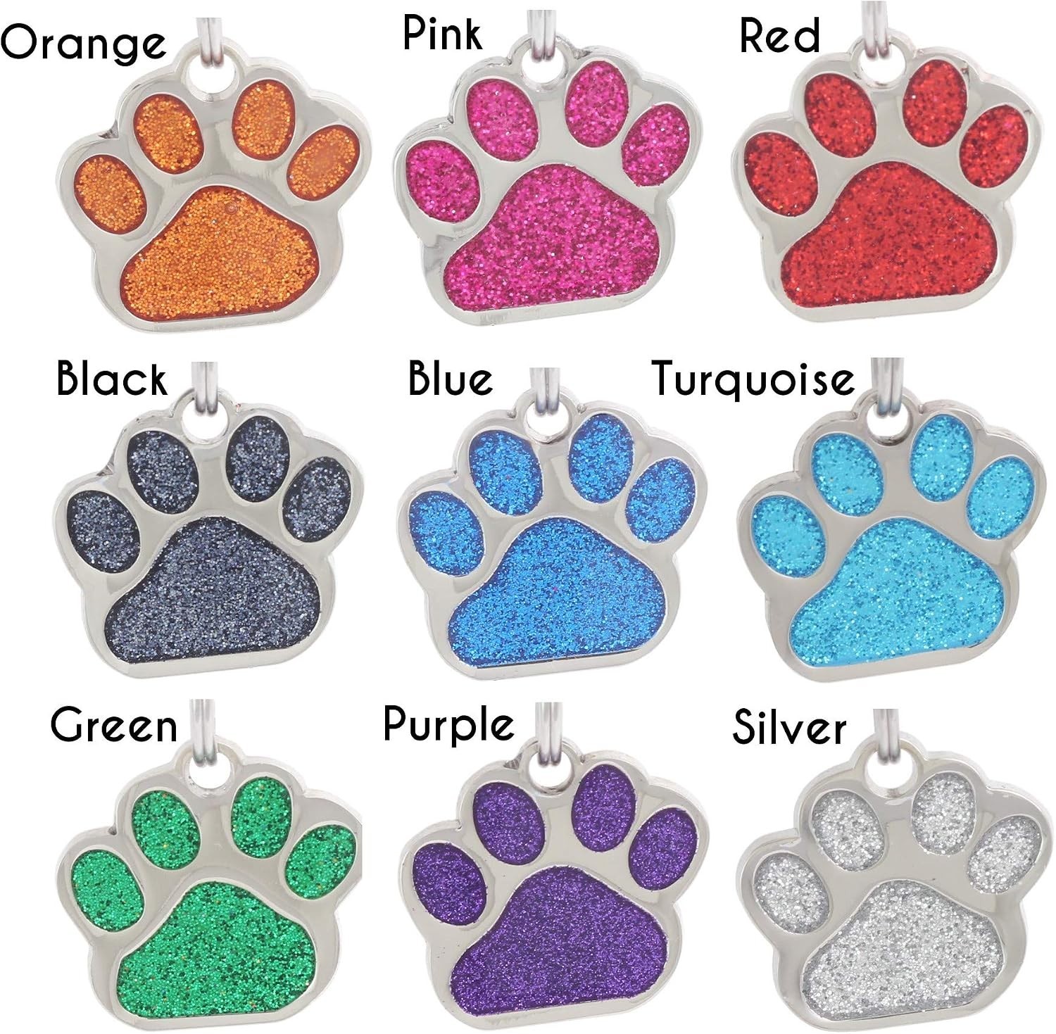 Personalized Pet ID Tag Dog Tag Cat Tag Custom Cat Tag Easy to Read Pet Tag free